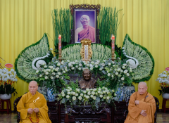 Trang nghiêm tưởng niệm 10 năm Trưởng lão Hòa thượng Thích Minh Châu viên tịch 
